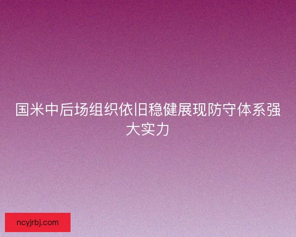 国米中后场组织依旧稳健展现防守体系强大实力